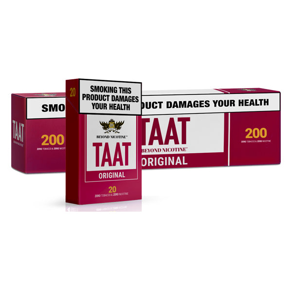 TAAT 500mg CBD Beyond Tobacco Original Smoking Sticks - Pack of 20 - Lazy Frog Shop