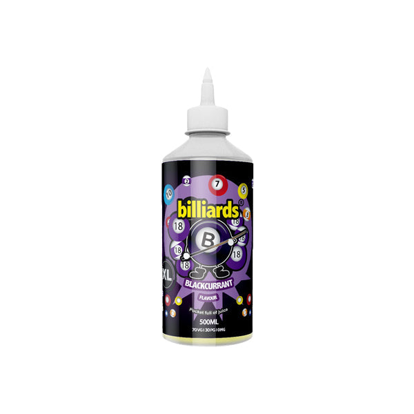 Billiards XL 500ml Shortfill (70VG/30PG) - Lazy Frog Shop