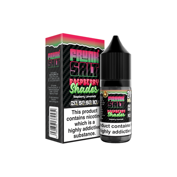 20mg Frunk Salts 10ml Nic Salts (50VG/50PG) - Lazy Frog Shop