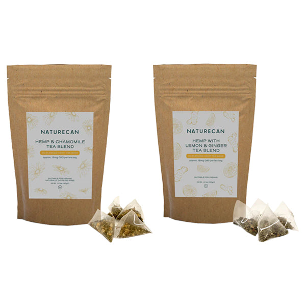 Naturecan 300mg CBD Hemp Tea - 20 Bags - Lazy Frog Shop