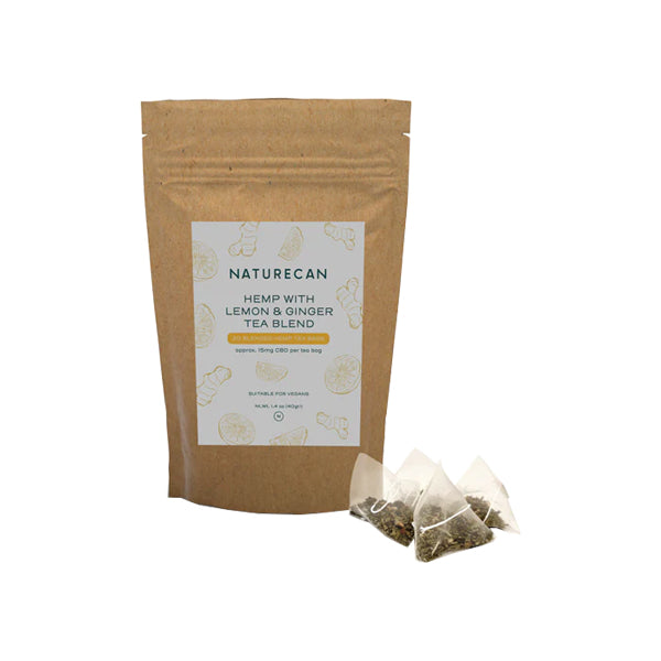 Naturecan 300mg CBD Hemp Tea - 20 Bags - Lazy Frog Shop