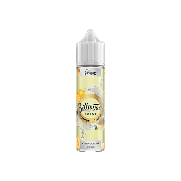 Billionaire Juice Platinum Edition 50ml Shortfill 0mg (70VG/30PG) - Lazy Frog Shop