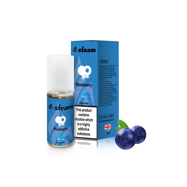 A-Steam Fruit Flavours 3MG 10ML (50VG/50PG) - Lazy Frog Shop