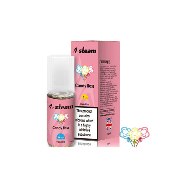 A-Steam Fruit Flavours 3MG 10ML (50VG/50PG) - Lazy Frog Shop