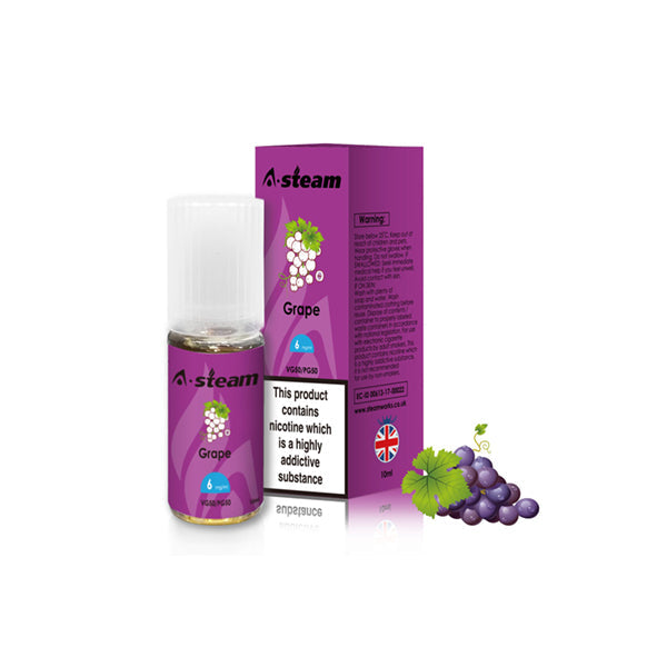 A-Steam Fruit Flavours 3MG 10ML (50VG/50PG) - Lazy Frog Shop