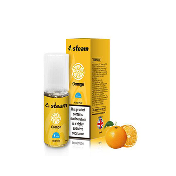 A-Steam Fruit Flavours 6MG 10ML (50VG/50PG) - Lazy Frog Shop