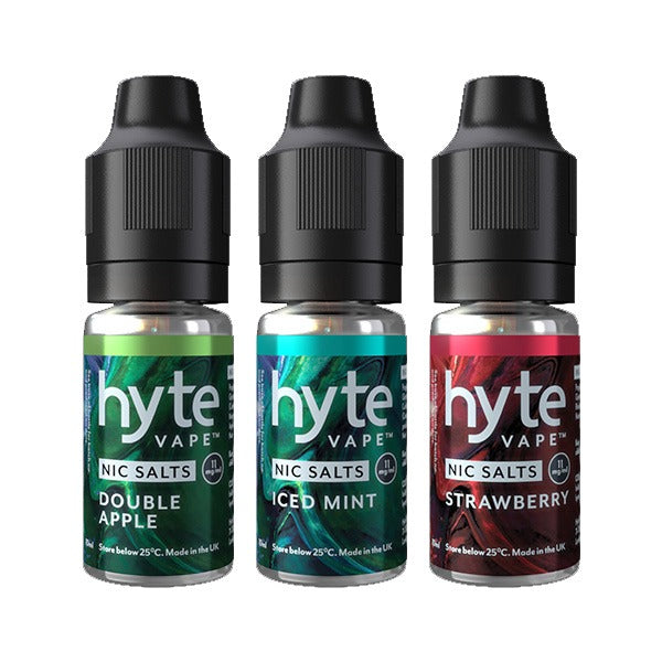 11mg Hyte Vape 10ml Nic Salts (50VG/50PG) - Lazy Frog Shop