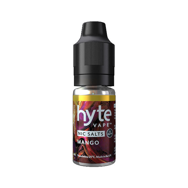 11mg Hyte Vape 10ml Nic Salts (50VG/50PG) - Lazy Frog Shop