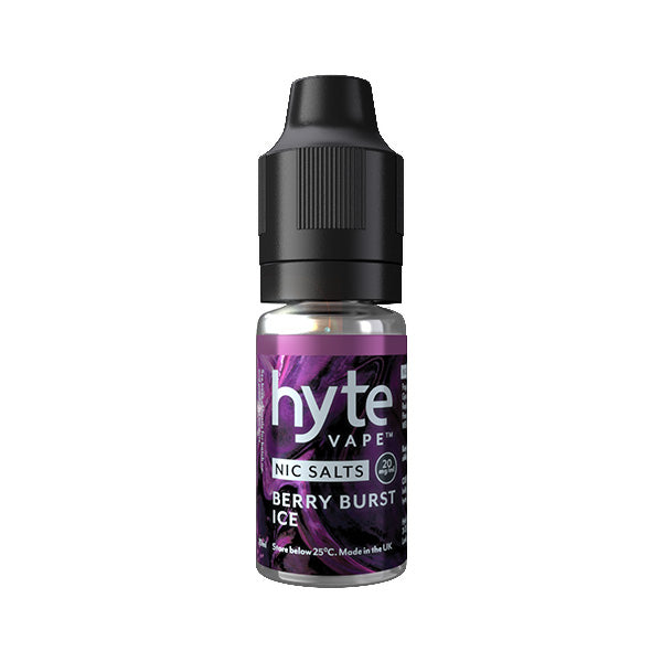 20mg Hyte Vape 10ml Nic Salts (50VG/50PG) - Lazy Frog Shop