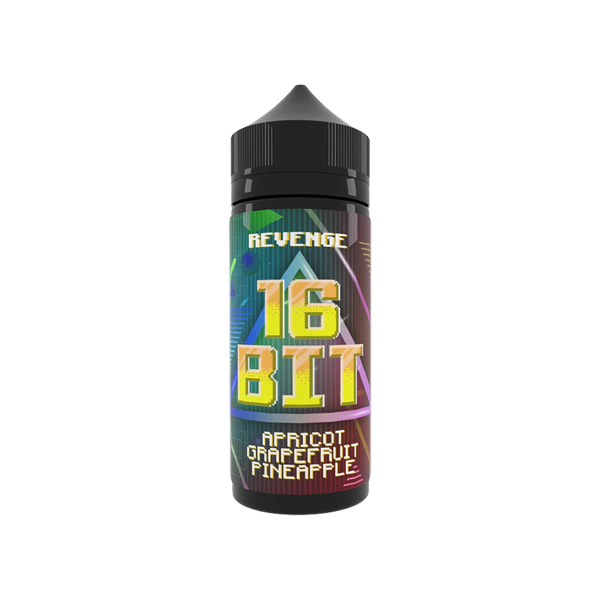 16 Bit 100ml Shortfill 0mg (70VG/30PG) - Lazy Frog Shop