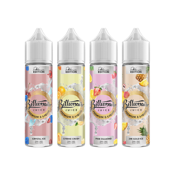 Billionaire Juice Platinum Edition 50ml Shortfill 0mg (70VG/30PG) - Lazy Frog Shop