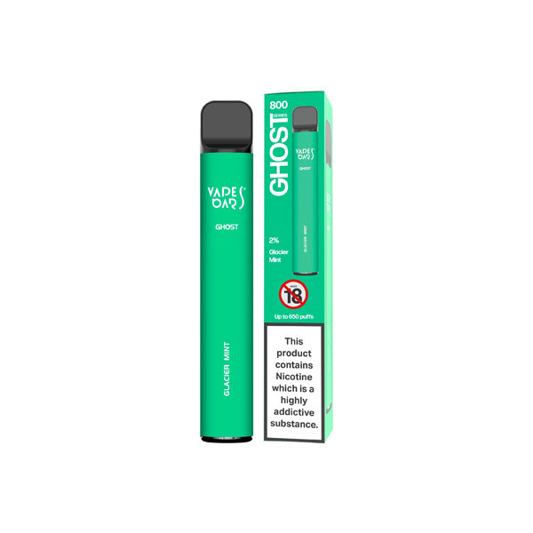 20mg Vapes Bars Ghost 800 Disposable Vape Device 650 Puffs - Lazy Frog Shop