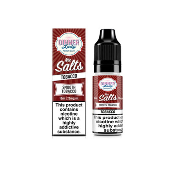 20mg Dinner Lady 10ml Nic Salts (50VG/50PG) - Lazy Frog Shop