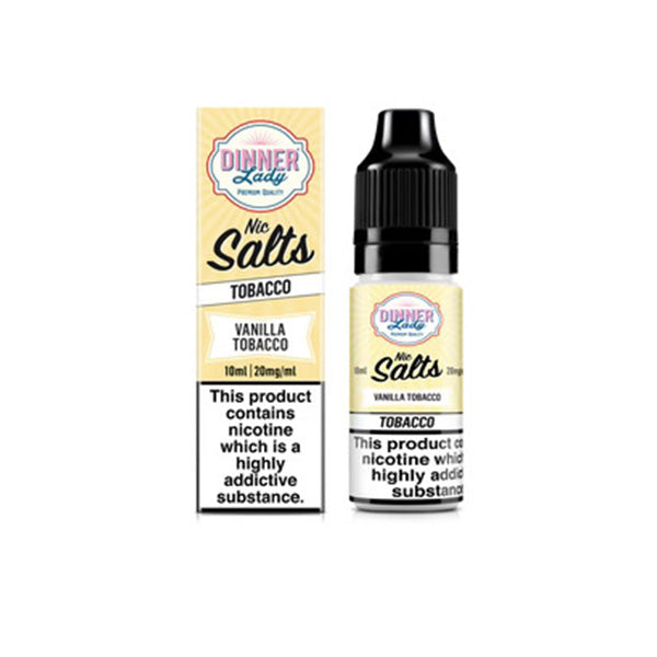 20mg Dinner Lady 10ml Nic Salts (50VG/50PG) - Lazy Frog Shop