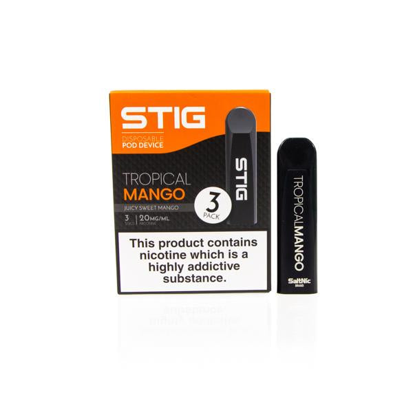 20mg VGOD Stig Disposable Pod Vape Kits 3PCS - Lazy Frog Shop