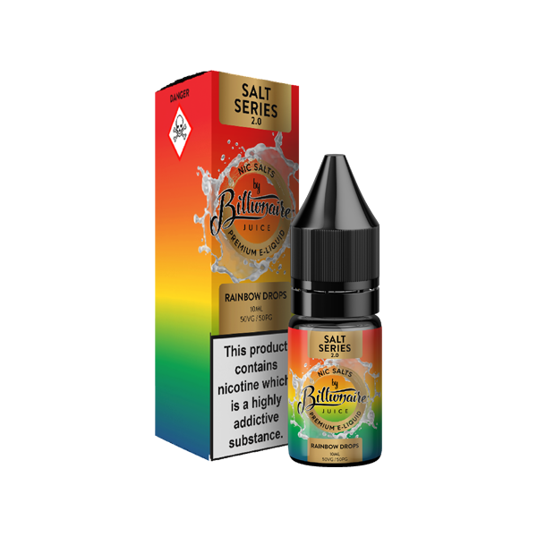 10mg Billionaire Juice Salt Series 2.0 10ml Nic Salts (50VG/50PG) - Lazy Frog Shop