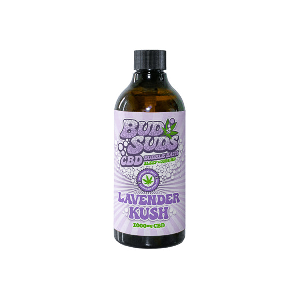 Bud Suds 1000mg CBD Bubble Bath - 300ml - Lazy Frog Shop