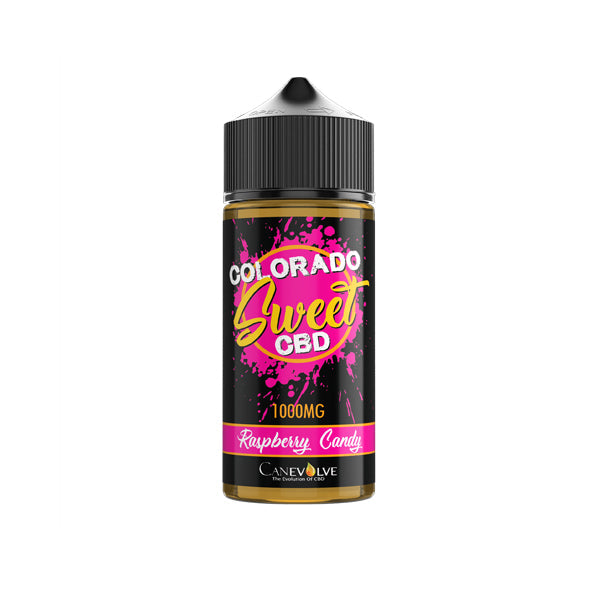 Colorado Sweet 1000mg CBD Vaping Liquid 100ml (50PG/50VG) - Lazy Frog Shop