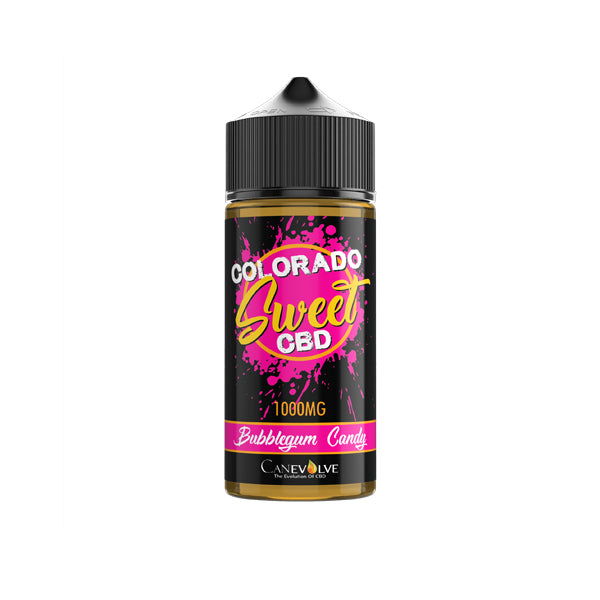 Colorado Sweet 1000mg CBD Vaping Liquid 100ml (50PG/50VG) - Lazy Frog Shop