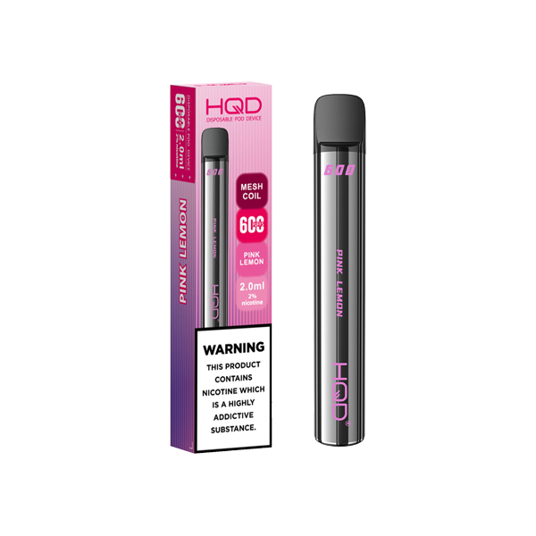 20mg HQD 600 Disposable Vape Device 600 Puffs - Lazy Frog Shop