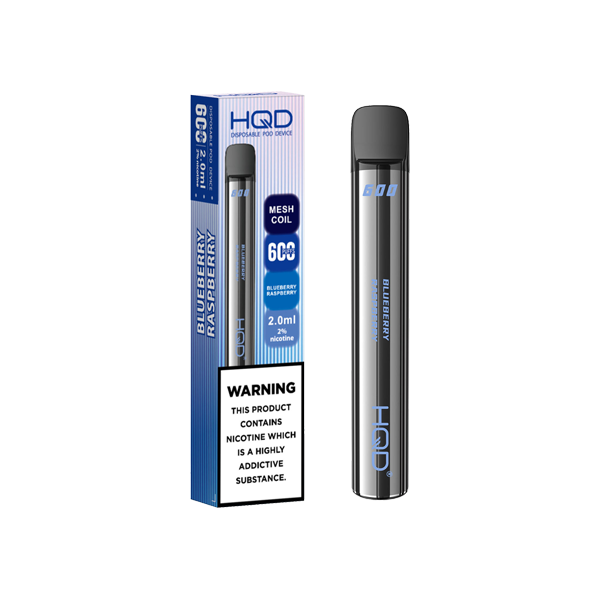 20mg HQD 600 Disposable Vape Device 600 Puffs - Lazy Frog Shop