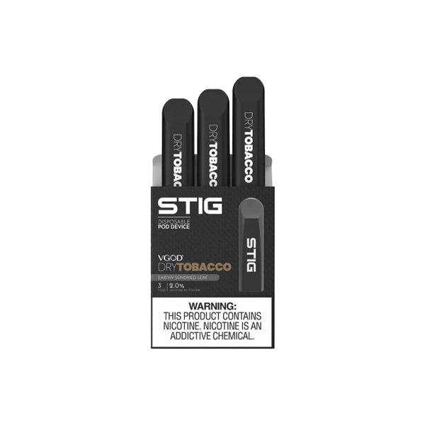 20mg VGOD Stig Disposable Pod Vape Kits 3PCS - Lazy Frog Shop