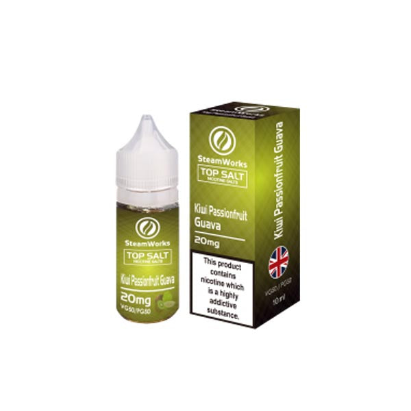 10mg Top Salt Fruit Flavour Nic Salts by A-Steam 10ml (50VG/50PG) - Lazy Frog Shop