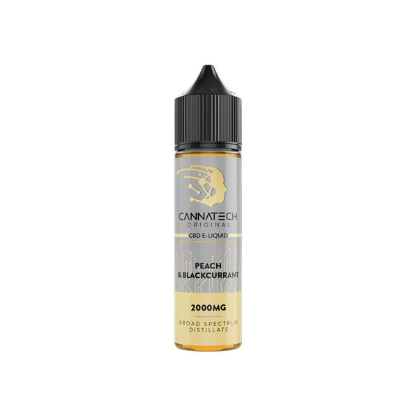 Cannatech 2000mg Broad Spectrum CBD E-liquid 50ml - Lazy Frog Shop