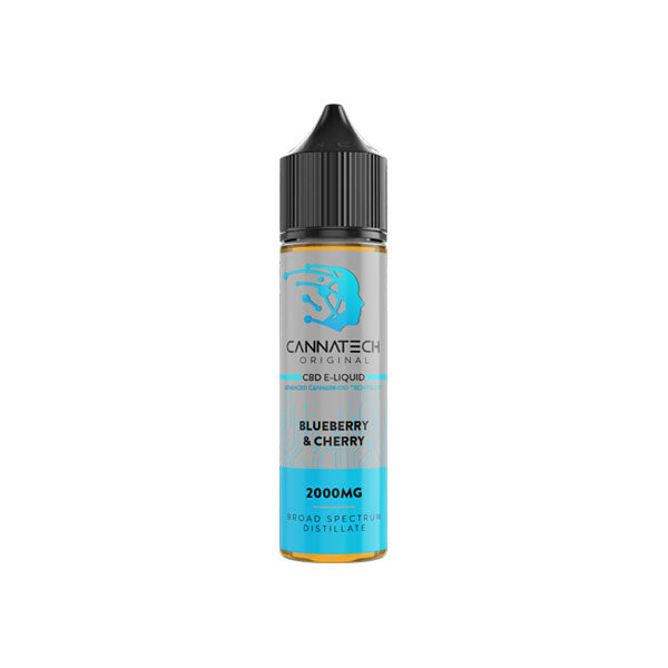 Cannatech 2000mg Broad Spectrum CBD E-liquid 50ml - Lazy Frog Shop