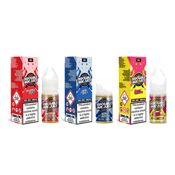 20mg Vape Heaven Disposable Vape Juice 10ml Nic Salts (50VG/50PG) - Lazy Frog Shop