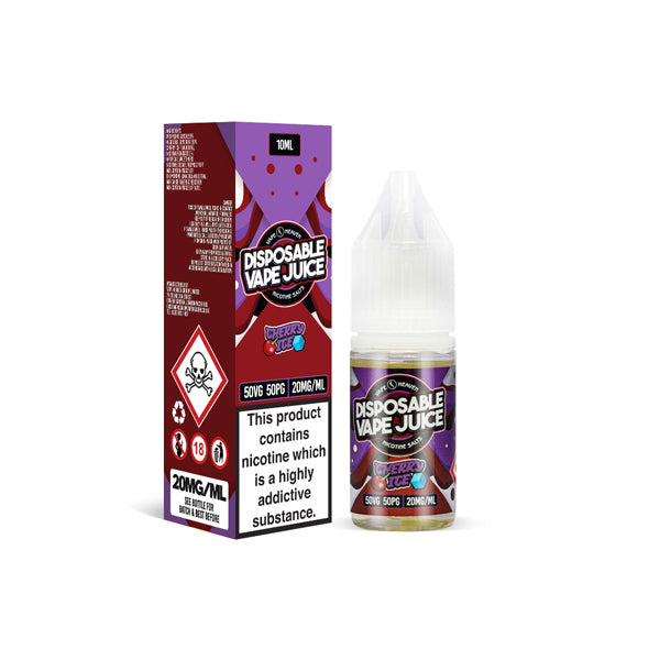 20mg Vape Heaven Disposable Vape Juice 10ml Nic Salts (50VG/50PG) - Lazy Frog Shop