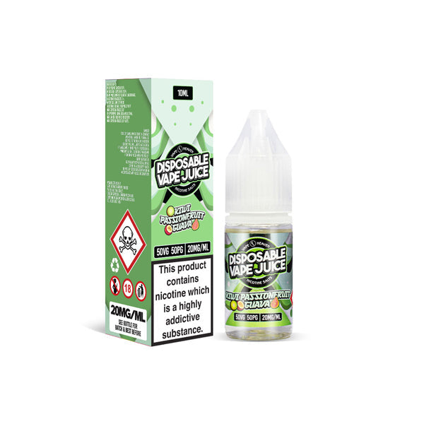 20mg Vape Heaven Disposable Vape Juice 10ml Nic Salts (50VG/50PG) - Lazy Frog Shop