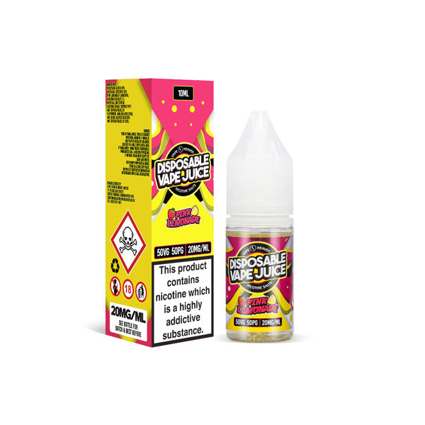 20mg Vape Heaven Disposable Vape Juice 10ml Nic Salts (50VG/50PG) - Lazy Frog Shop