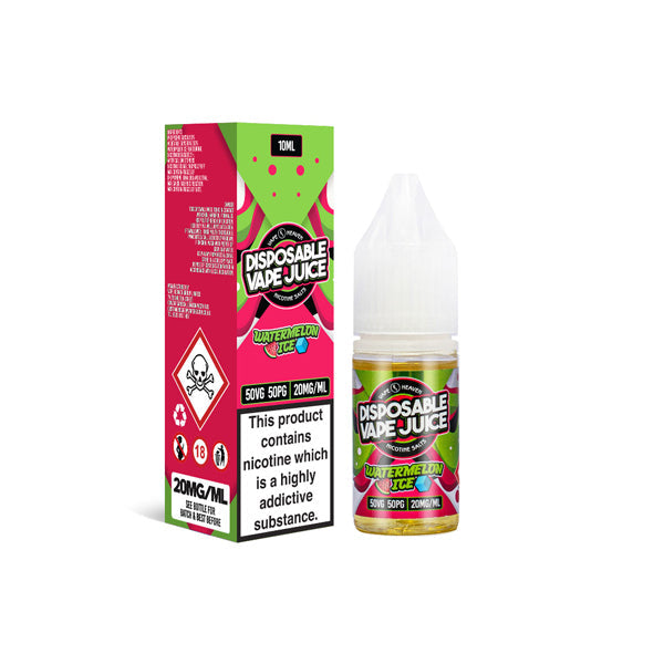 20mg Vape Heaven Disposable Vape Juice 10ml Nic Salts (50VG/50PG) - Lazy Frog Shop