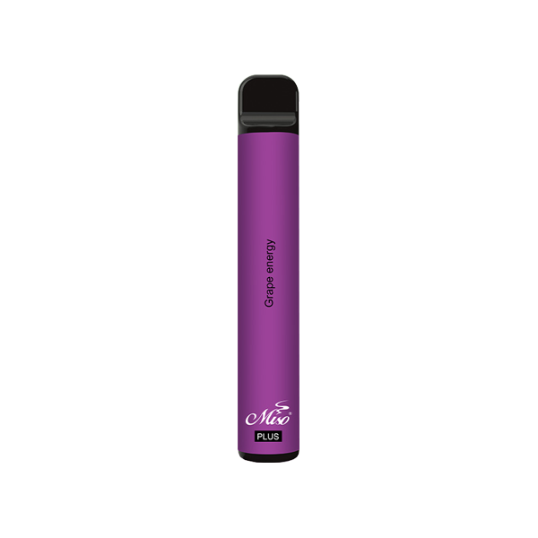 20mg Miso Plus Disposable Vape Device 600 Puffs - Lazy Frog Shop