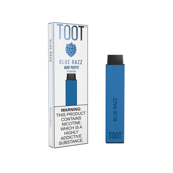 20mg TOOT Bar Disposable Vape Device 600 Puffs - Lazy Frog Shop