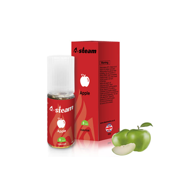 A-Steam Fruit Flavours 6MG 10ML (50VG/50PG) - Lazy Frog Shop