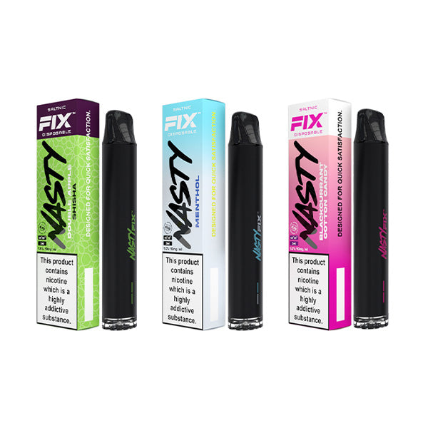 10mg Nasty Air Fix Disposable Vaping Device 675 Puffs - Lazy Frog Shop