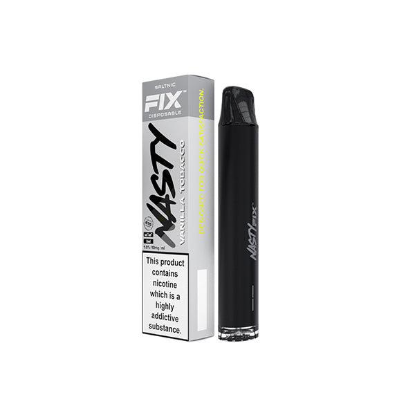 20mg Nasty Air Fix Disposable Vaping Device 675 Puffs - Lazy Frog Shop