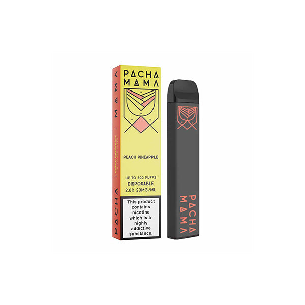 20mg Pacha Mama Disposable Vaping Device 600 Puffs - Lazy Frog Shop