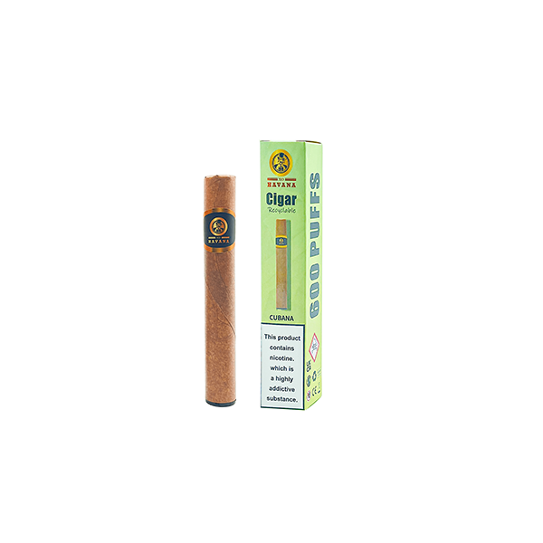 20mg XO Havana Disposable Cigar Vape - 600 Puffs - Lazy Frog Shop