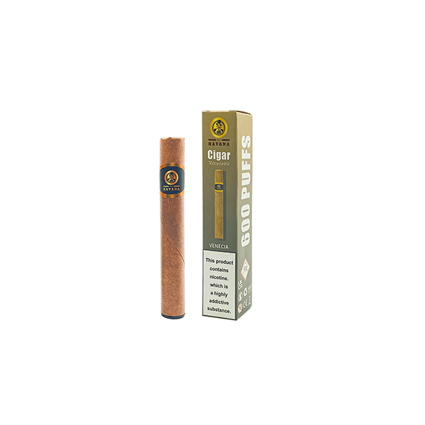 20mg XO Havana Disposable Cigar Vape - 600 Puffs - Lazy Frog Shop