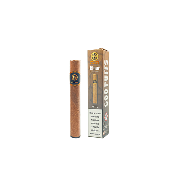 20mg XO Havana Disposable Cigar Vape - 600 Puffs - Lazy Frog Shop