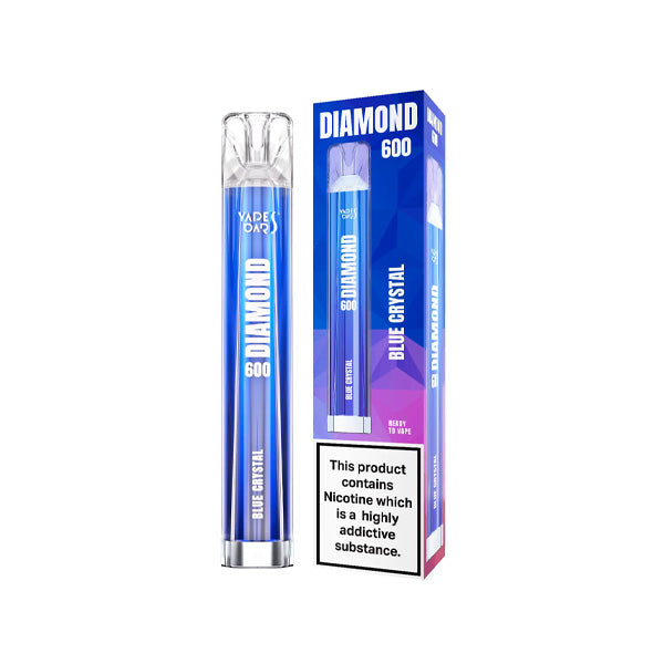 20mg Vapes Bars Diamond 600 Disposable Vape Device 600 Puffs - Lazy Frog Shop