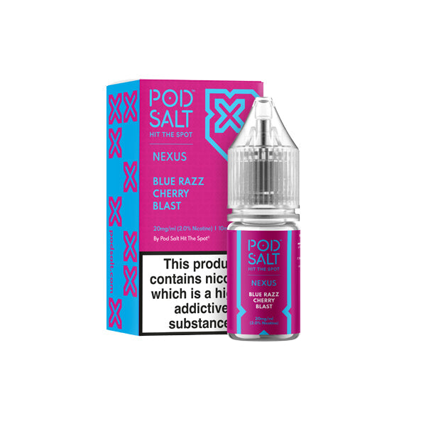 20mg Pod Salt Nexus 10ml Nic Salt (50VG/50PG) - Lazy Frog Shop