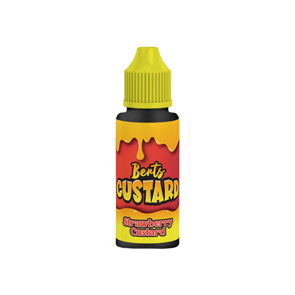 Berts Custard 120ml Shortfill 0mg (70VG/30PG) - Lazy Frog Shop