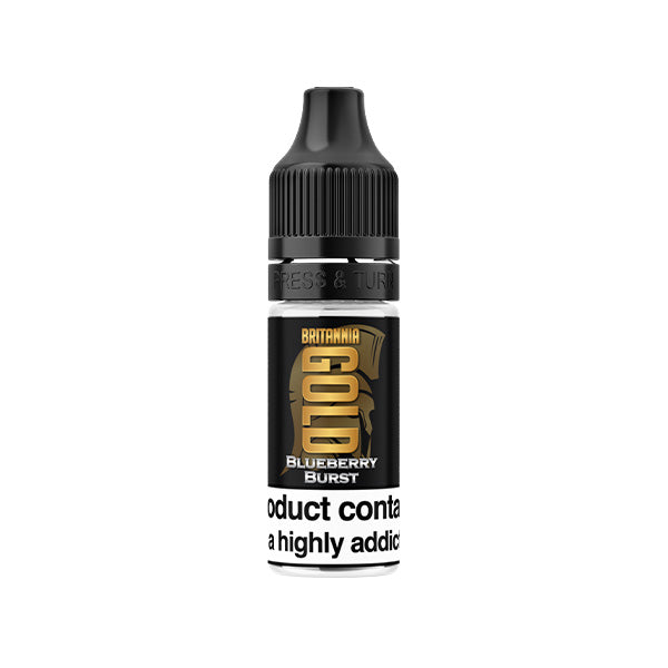 Britannia Gold 12mg 10ml E-Liquids (40VG/60PG) - Lazy Frog Shop