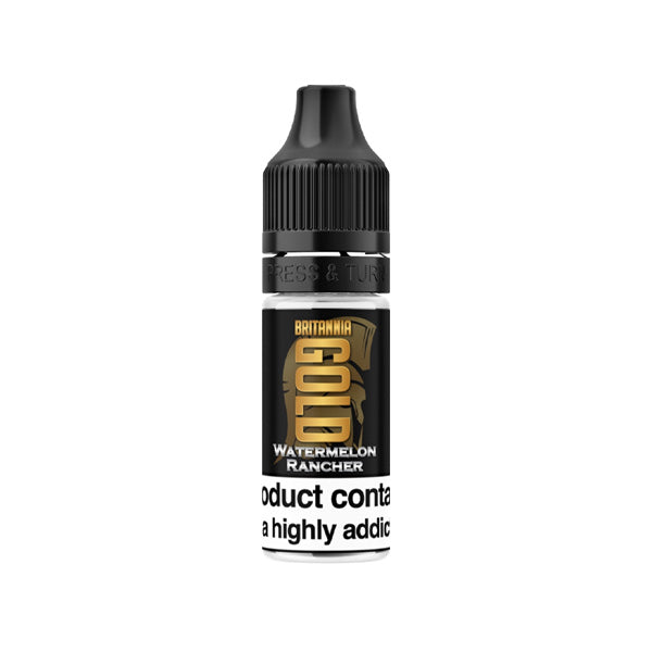 Britannia Gold 12mg 10ml E-Liquids (40VG/60PG) - Lazy Frog Shop