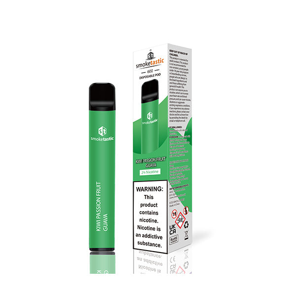 20mg Smoketastic ST600 Bar Disposable Vape Device 600 Puffs - Lazy Frog Shop