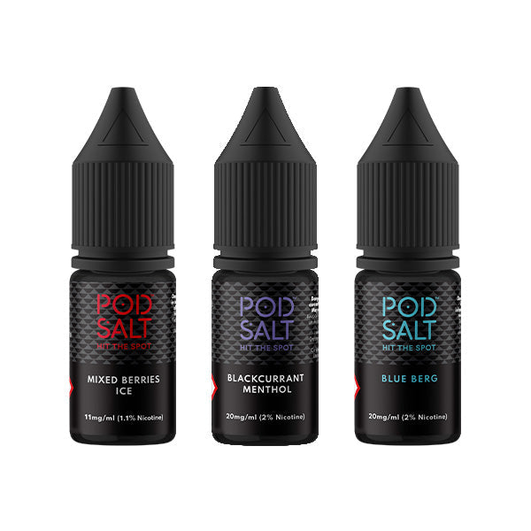 11mg Pod Salt Core 10ml Nic Salts (50VG/50PG) - Lazy Frog Shop